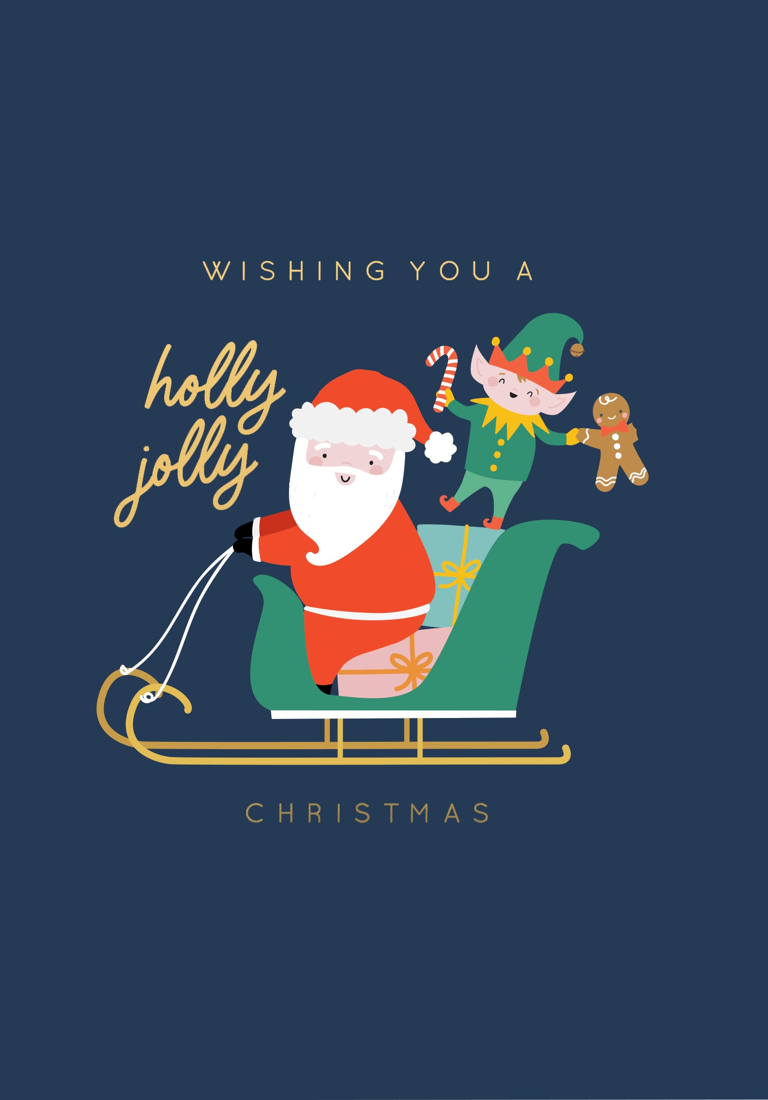 Christmas 23 Greeting Card - Santas Helpers
